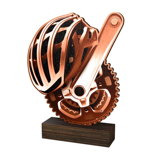 Sierra Classic Cycling Real Wood Trophy