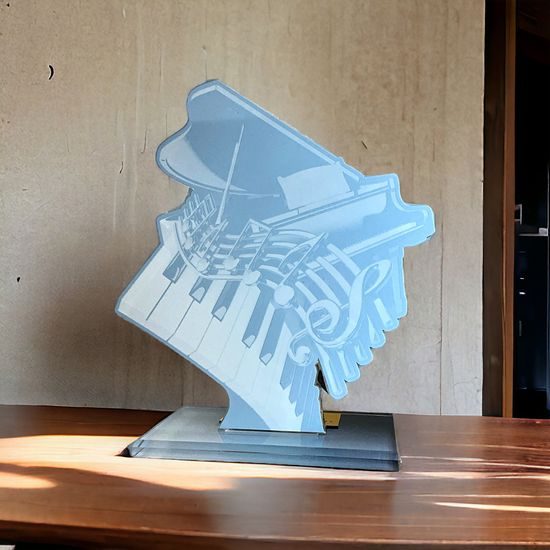 Cannes Printed Acrylic Piano Trophy