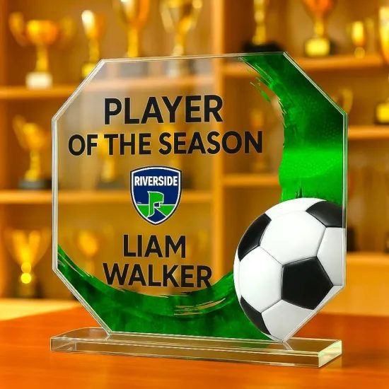 Hutton Soccer Glass Award