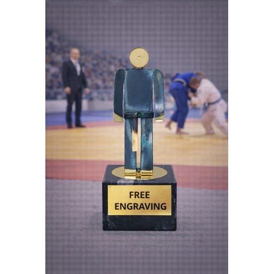 Toledo Judo Handmade Metal Trophy