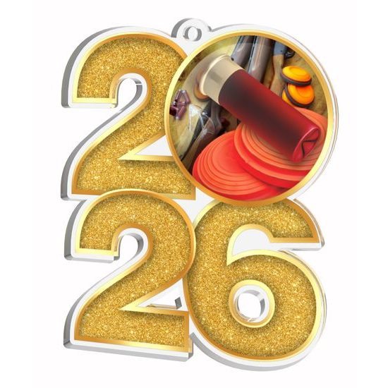 Shooting 2026 Acrylic Medal