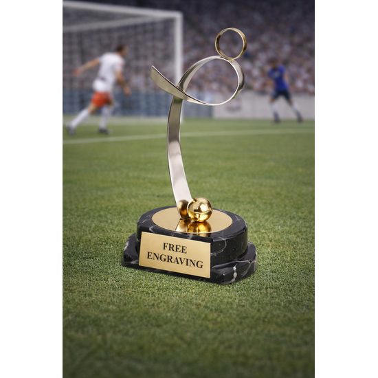 Sevilla Soccer ball Player Handmade Metal Trophy