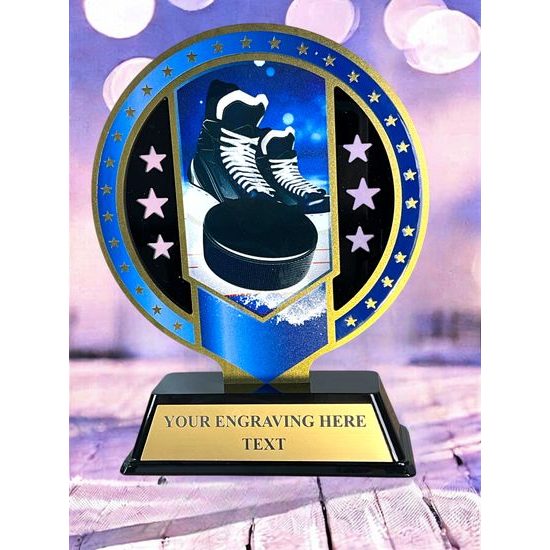 Sentinel Stainless Steel Ice Hockey Trophy