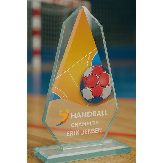 Levita Handball Color Glass Award