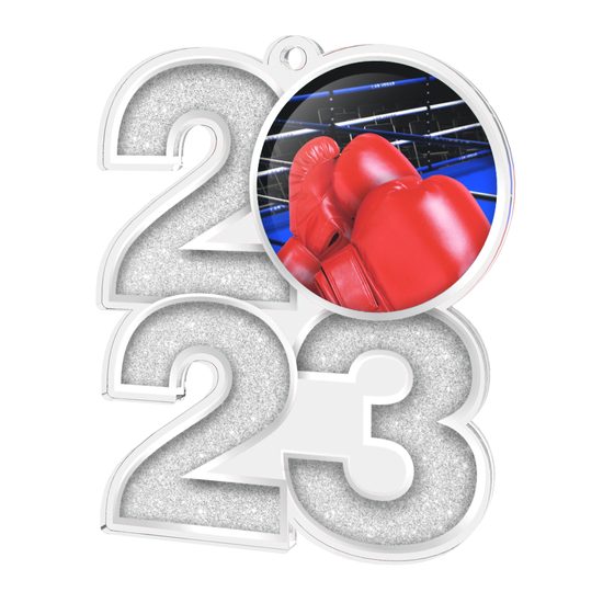 Boxing Glove 2023 Acrylic Medal
