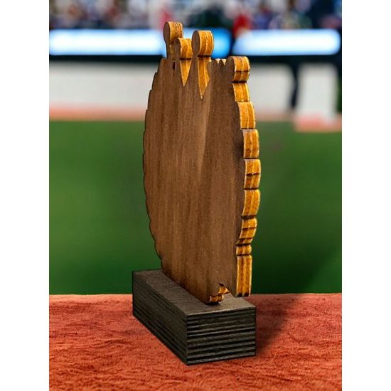 Sierra MVP Real Wood Trophy
