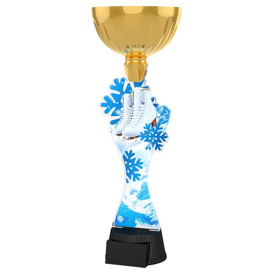 Vancouver White Ice Skating Gold Cup Trophy
