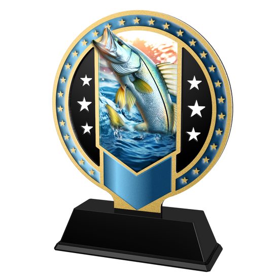 Sentinel Stainless Steel Fishing Trophy