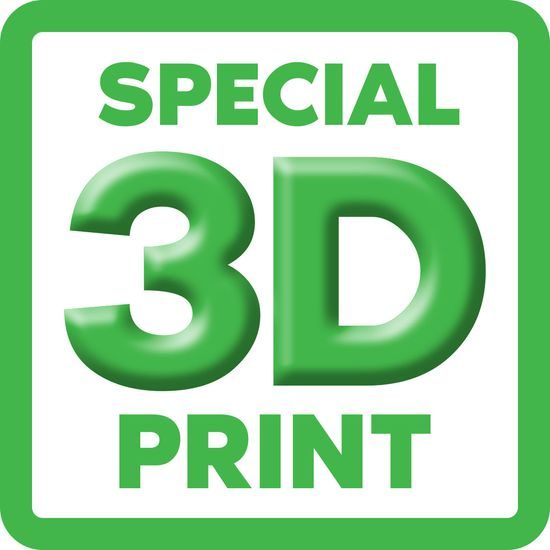 Pickleball Color Texture 3D Print Gold Medal