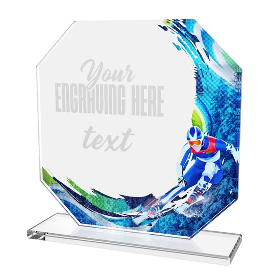 Hutton Skiing Glass Award