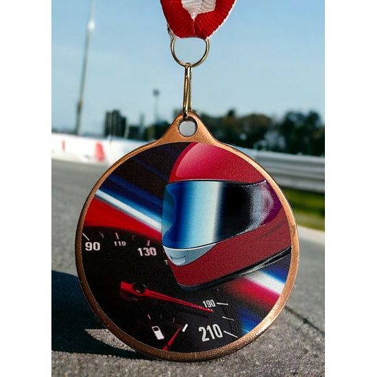 Barnet Motor Racing Color Texture 3D Print MaxMedal