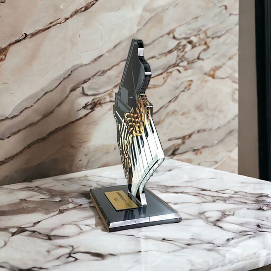 Cannes Printed Acrylic Piano Trophy