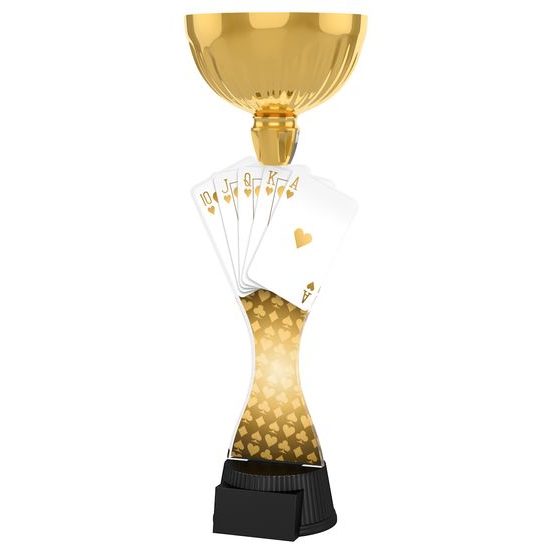 Vancouver Classic Playing Cards Gold Cup Trophy