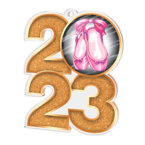 Ballet Shoes 2023 Acrylic Medal