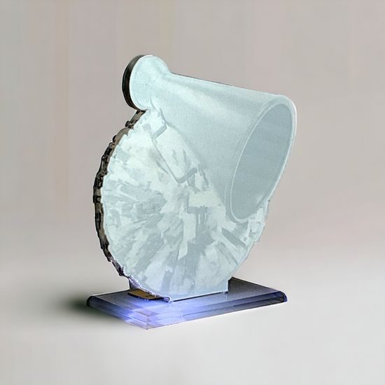Cannes Printed Acrylic Cheerleader Trophy