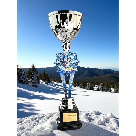 Provo Kids Skiing Silver Trophy