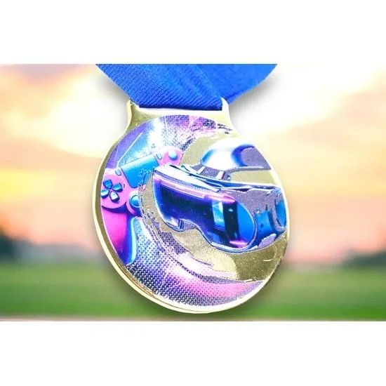 Sacul Gaming Color Texture 3D Print Medal