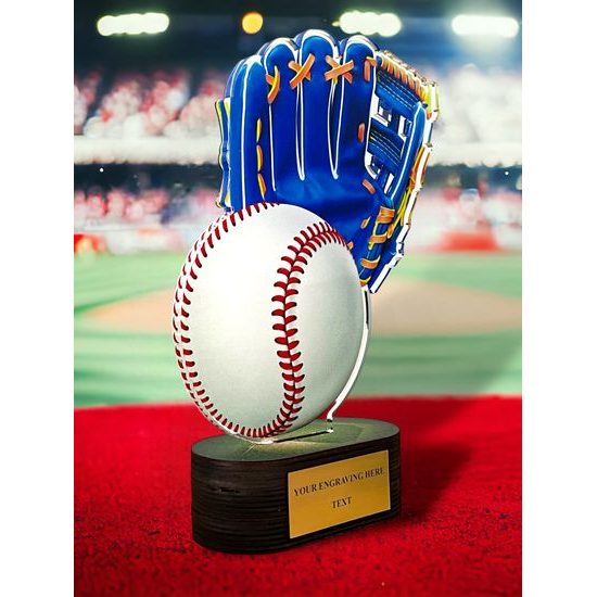 Altus Color Baseball Trophy