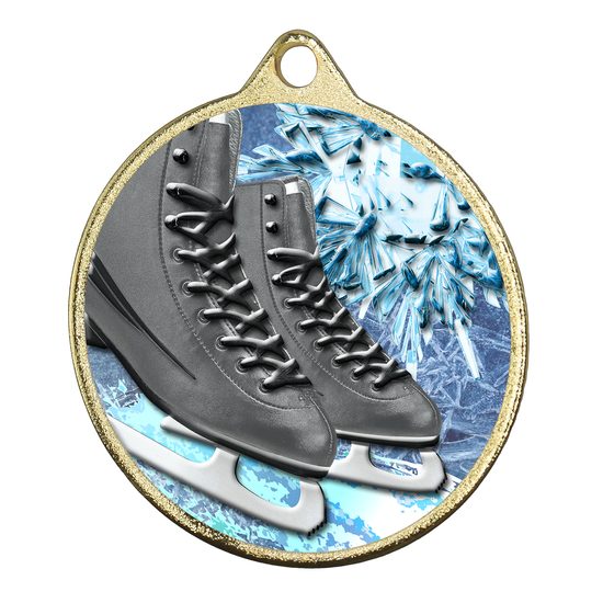 Barnet Ice Skating Boots Black Color Texture 3D Print MaxMedal
