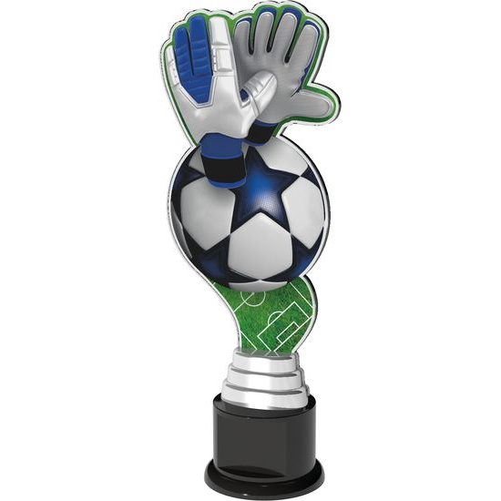 Monaco Champions Goalkeeper Soccer Trophy