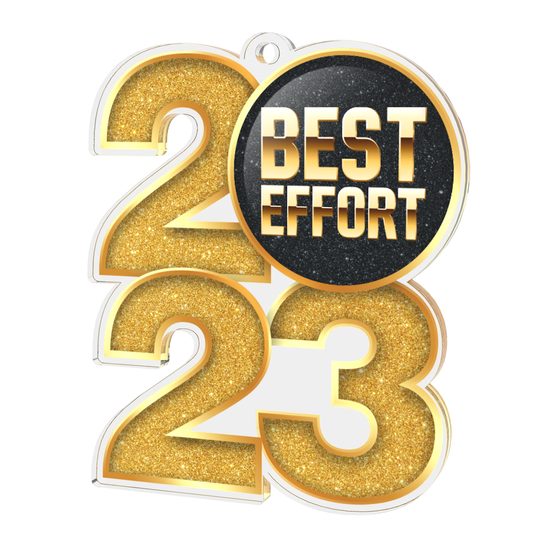 Best Effort 2023 Acrylic Medal