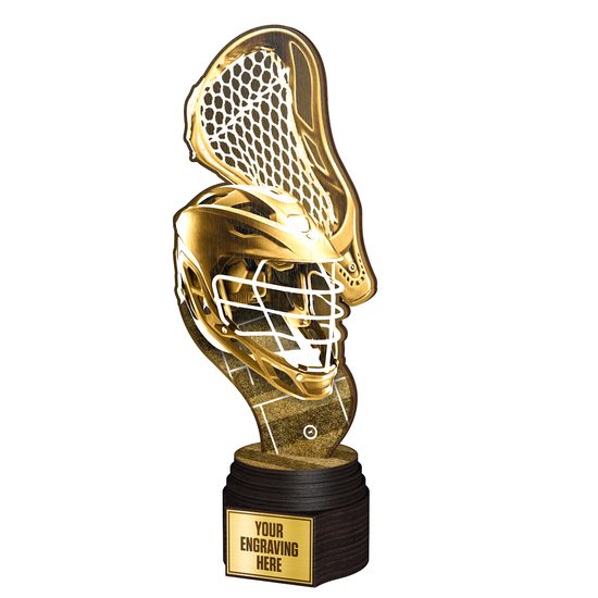 Frontier Classic Real Wood Lacrosse Trophy