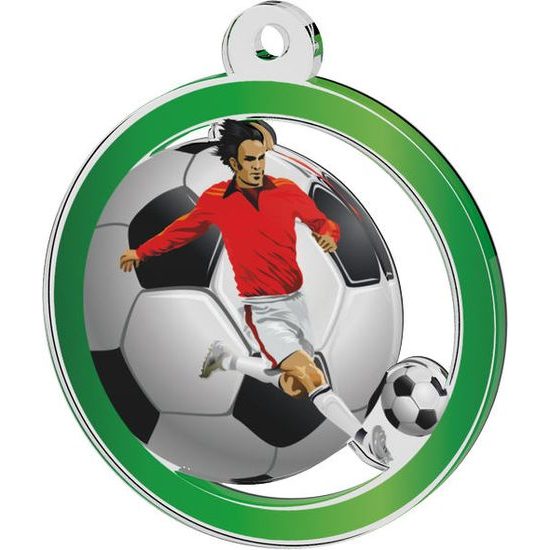 Soccer Player Medal