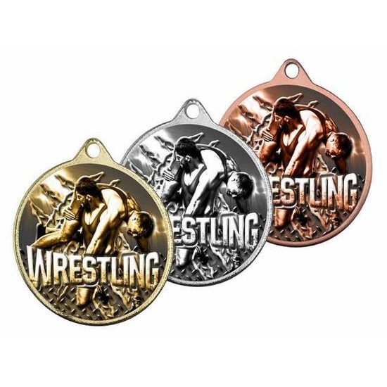 Barnet Wrestling Classic Texture 3D Print MaxMedal