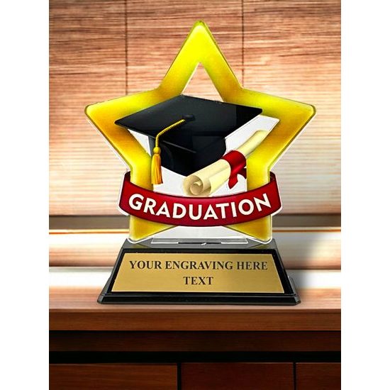 Mini Star Graduation Trophy