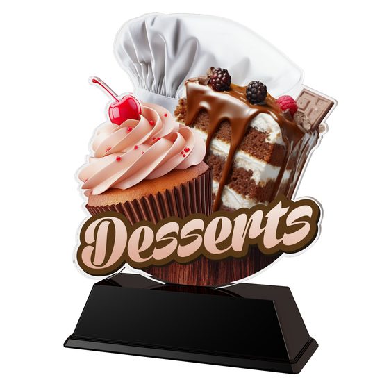 Desserts cook off Trophy
