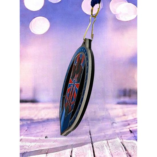 Noir Stainless Steel Electronic Darts Medal