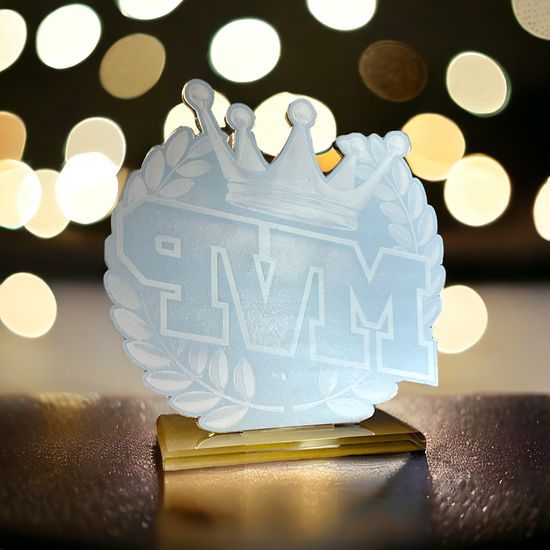 Cannes Printed Acrylic MVP Trophy