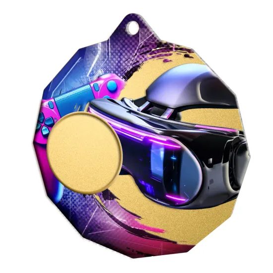 Dodeca Esport Gaming Stainless Steel Logo Insert Medal