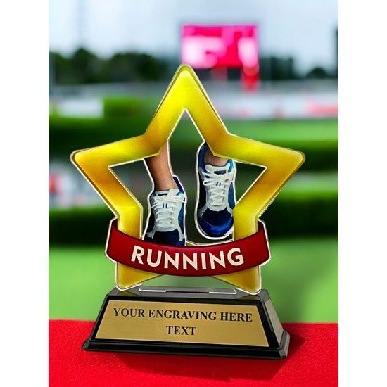 Mini Star Running Trophy