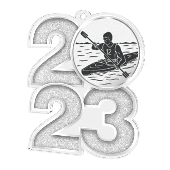 Kayak 2023 Acrylic Medal