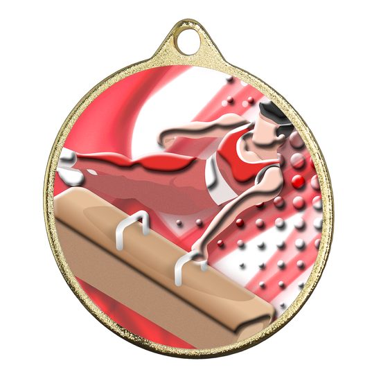 Barnet Gymnastics Boys Colour Texture 3D Print MaxMedal