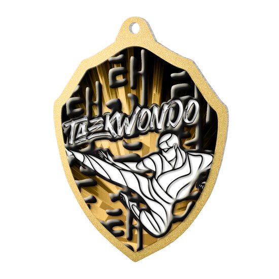 Molten Stainless Steel Taekwondo Classic Medal