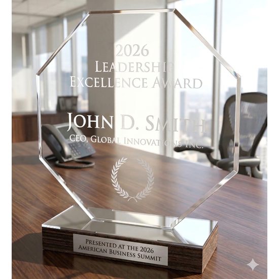 United Acrylic & Wood Classic Trophy