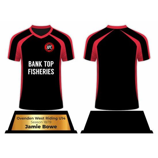 Rugby Shirt Custom Made Acrylic Award