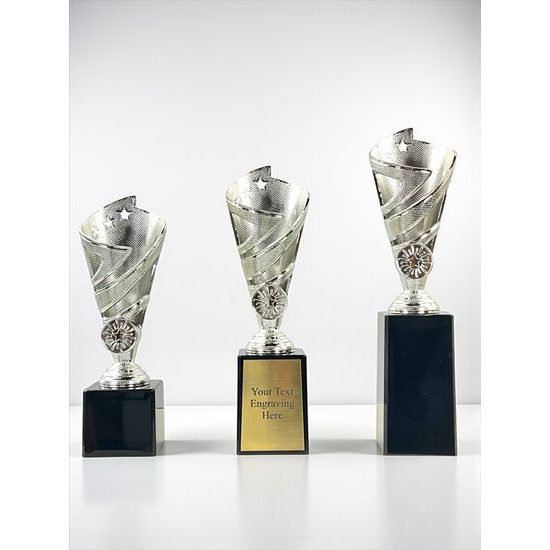 Spiral Star Silver Trophy