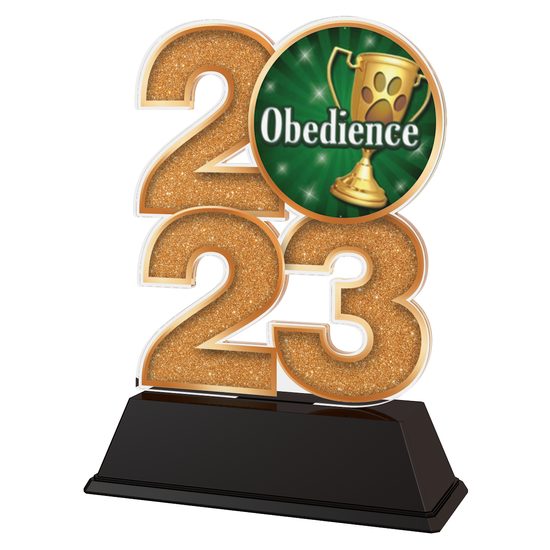 Dog Show Obedience 2023 Trophy