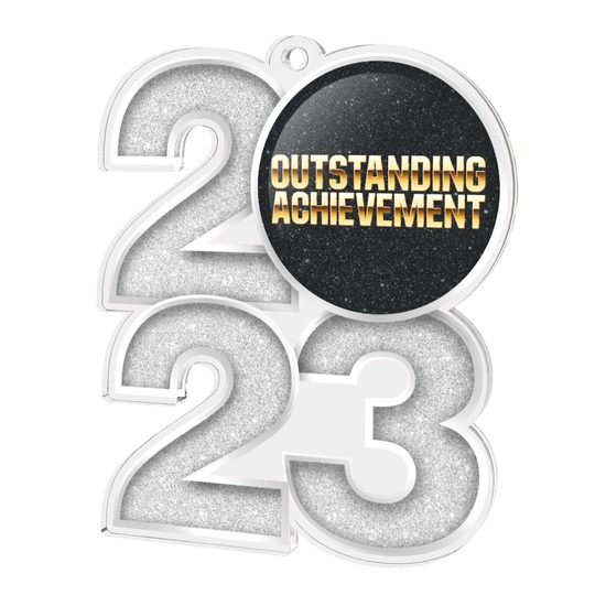 Outstanding Achievement 2023 Acrylic Medal