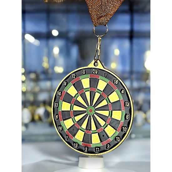 Aurum Stainless Steel Darts Medal