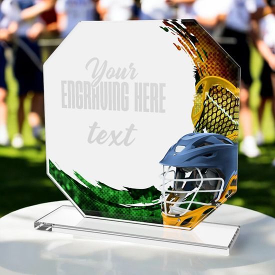 Hutton Lacrosse Glass Award