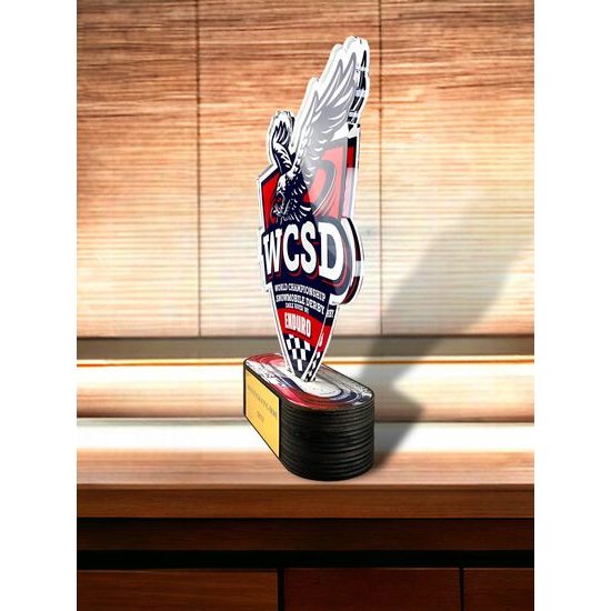 Montana Custom Made Acrylic & Wood Portrait Fusion Award