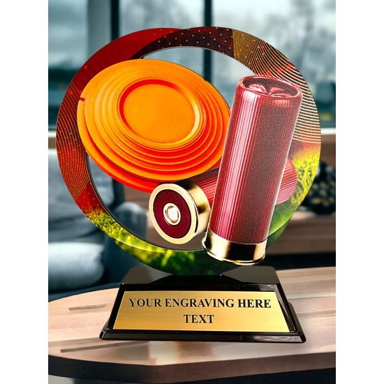 Onyx Stainless Steel Shooting Trophy