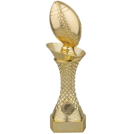 Gold Football Trophy