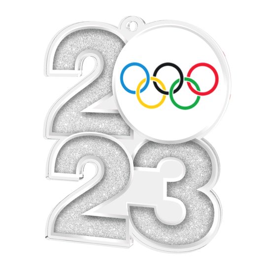 Olympics 2023 Acrylic Medal