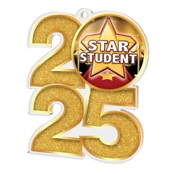 Star Student 2025 Acrylic Medal