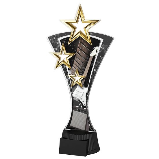 Triple Star Electric Guitar Trophy